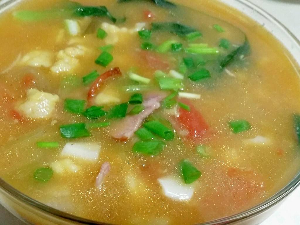 西式汤品-香葱培根汤